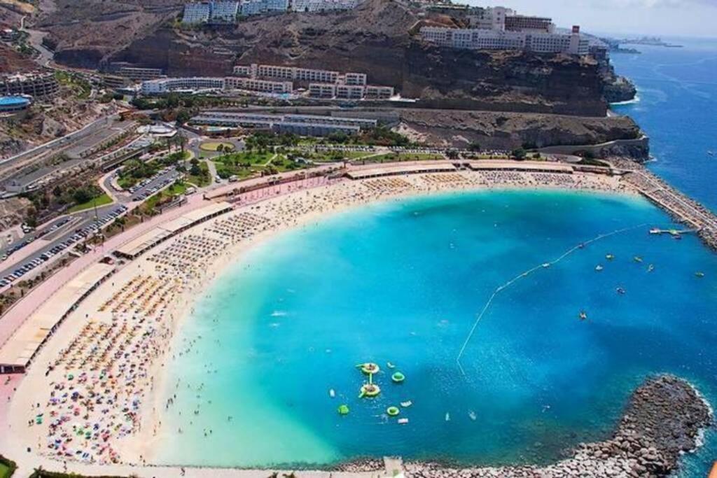 Studio Apartment La Lajilla Located At Beachfront Arguineguin المظهر الخارجي الصورة
