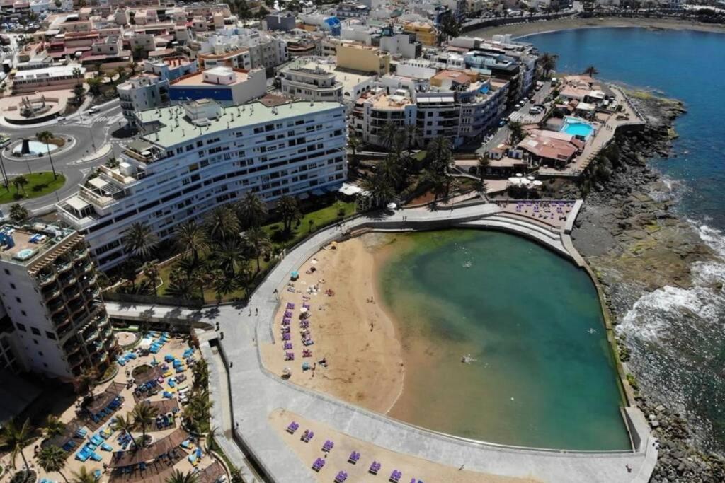 Studio Apartment La Lajilla Located At Beachfront Arguineguin المظهر الخارجي الصورة